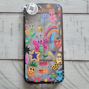 NEW Casetify Good Vibes IPhone 15 PLUS Colorful Patterned Phone Case